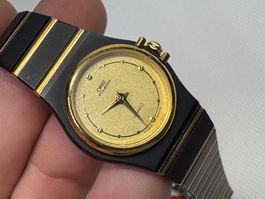 Oris Toledo 180.7169.27 NOS Bicolor 23,5 mm Quarz selten